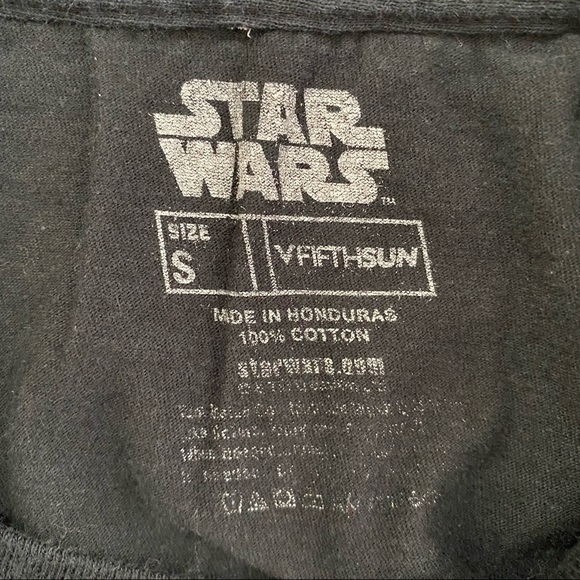 Star Wars The Force Awakens Kylo Ren Black Tee Small Fandom - Picture 3 of 9